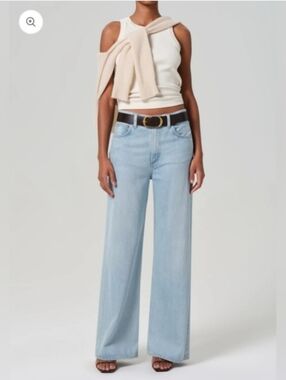Citizens Of Humanity Paloma Baggy Jean's In Moonbeam 30 NWT